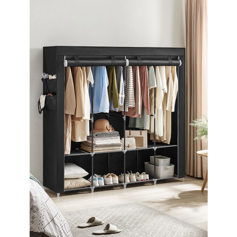 Wardrobe Closet Portable Fabric Cover - Armario Portátil, Organizador de Ropa con