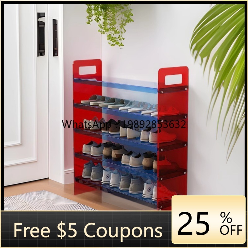 Shoe Rack Cabinet Narrow Entryway - LYY Zapatero sencillo de lujo ligero