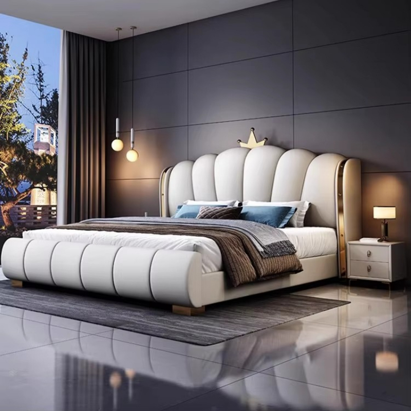 King Size Bed Frame With Storage Drawers - Muebles de Dormitorio Modernos de Lujo