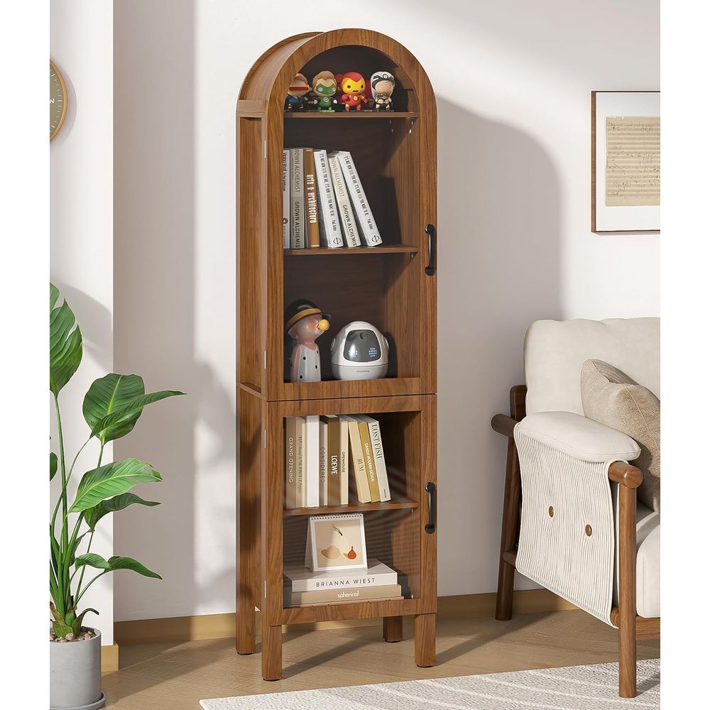 Vitrina Arqueada de 64.17 Pulg - Storage reseña y precio