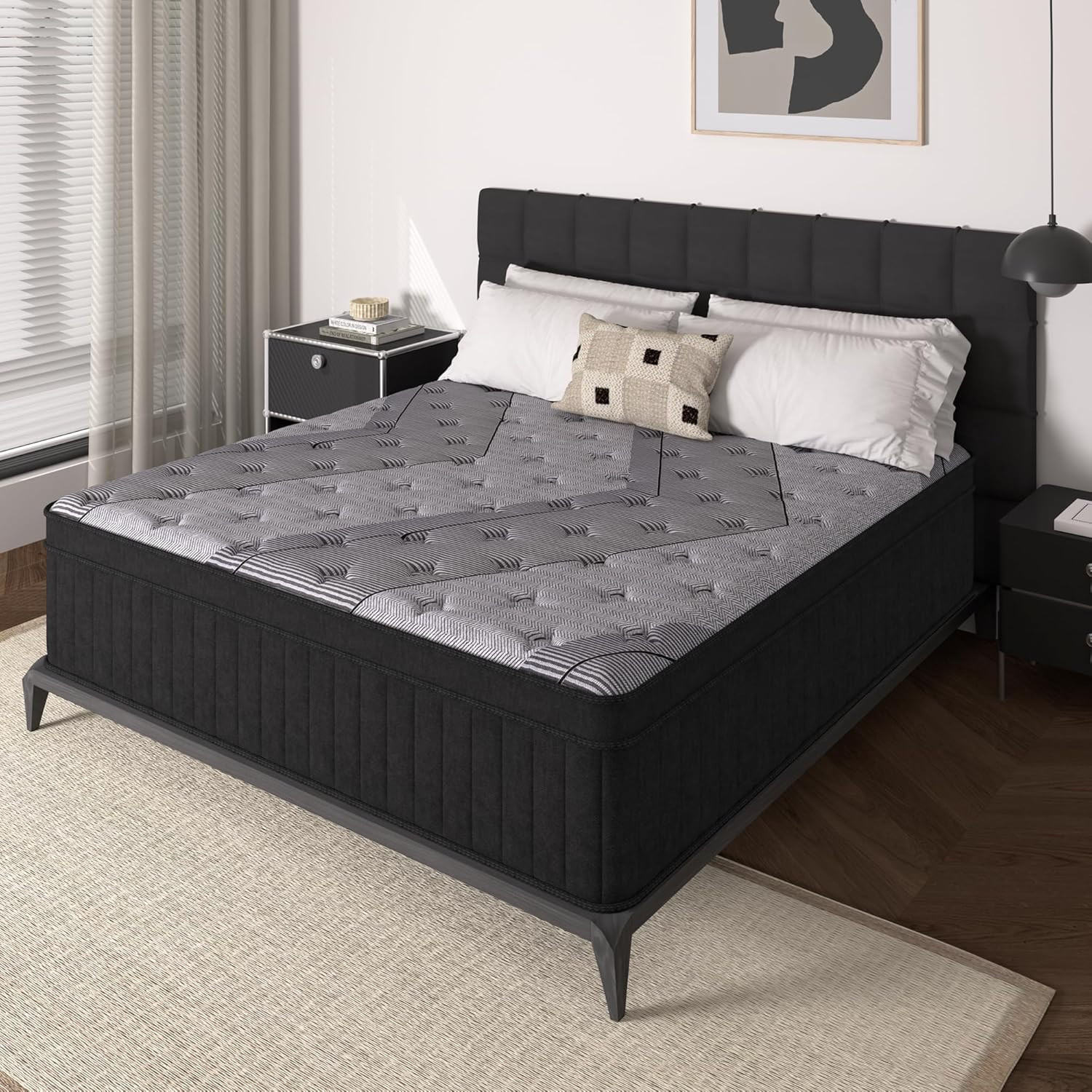 Colchón tamaño Queen, colchón  - Memory Foam Mattress In A Box Queen reseña y precio