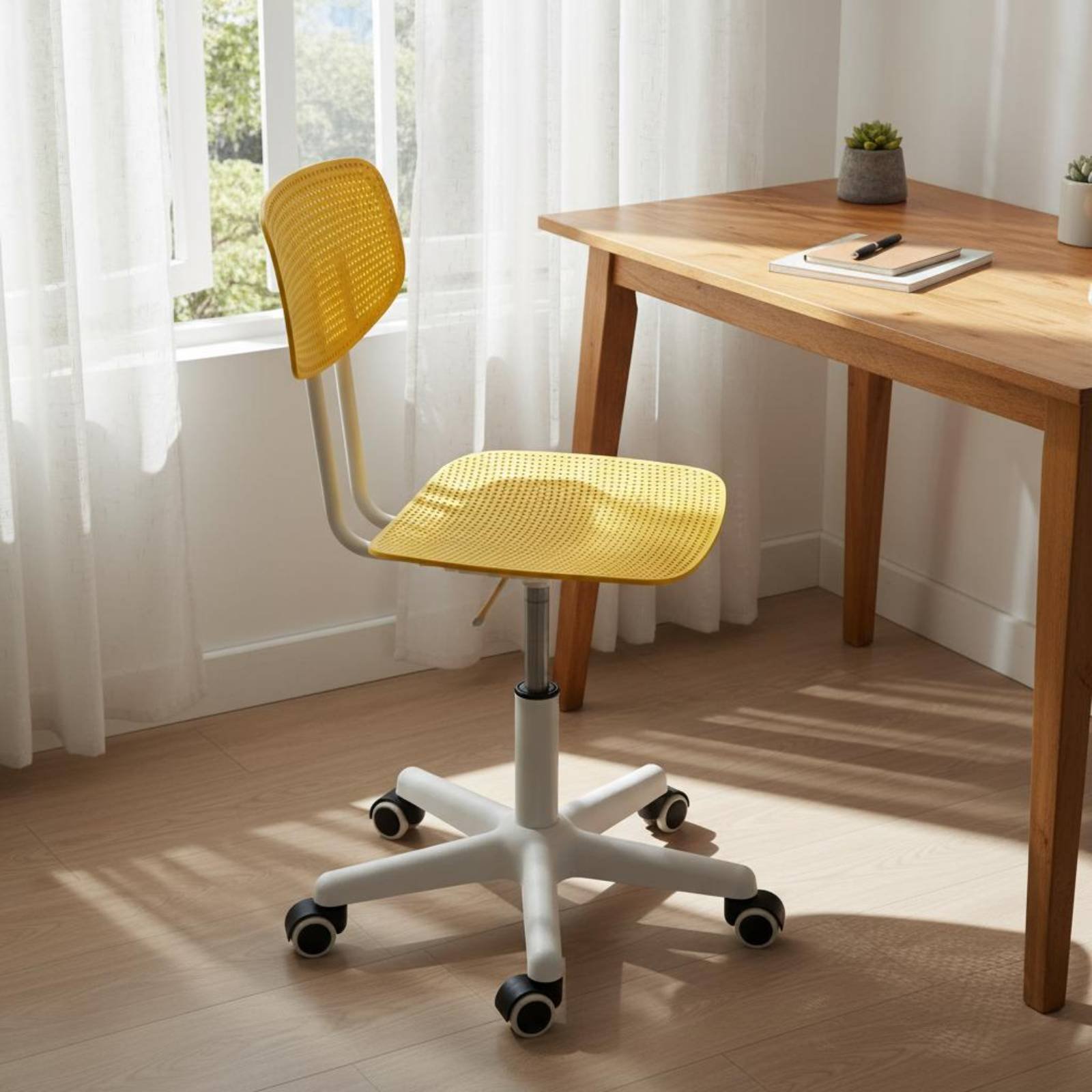 Silla de escritorio con ruedas - Chairs reseña y precio