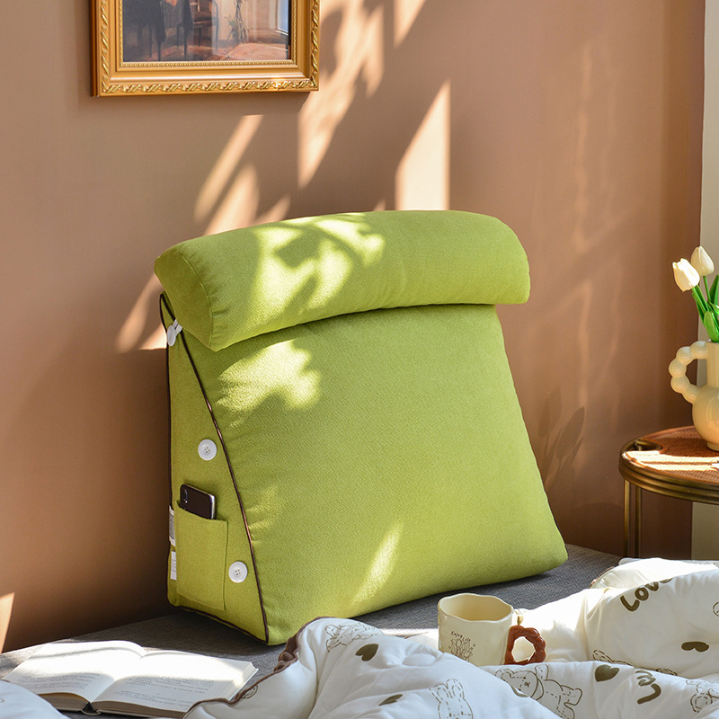 Cabecero triangular tatami par - Headboard Cushion Backrest Tatami reseña y precio