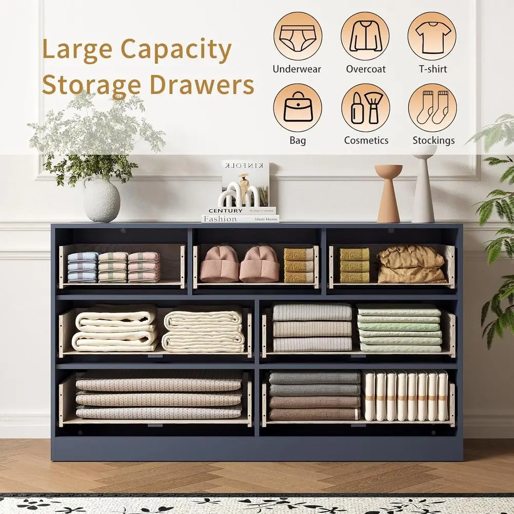 Cómoda Ancha de 55 Pulgadas pa - Bedroom Furniture reseña y precio