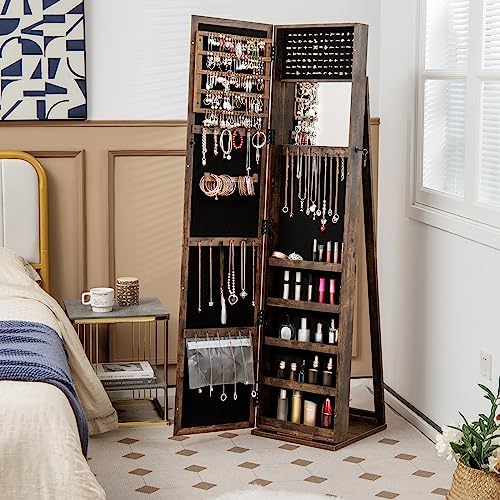 Armario para Joyas con Espejo  - Full Length Mirror Jewelry Armoire reseña y precio