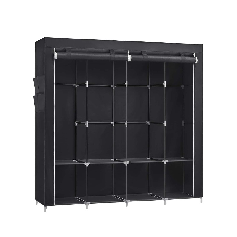 Armario Portátil, Organizador  - Wardrobe Closet Portable Fabric Cover reseña y precio