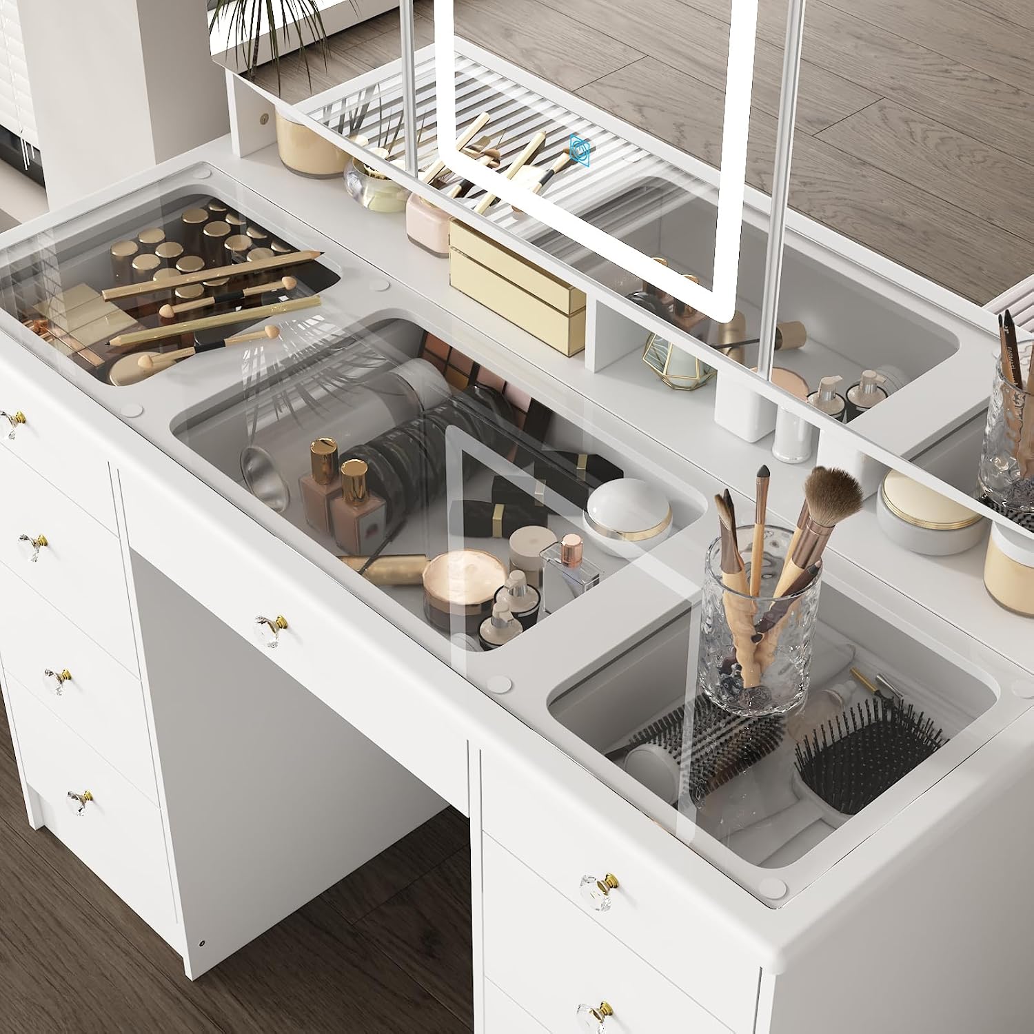 Tocador con Espejo y Luces, To - Dressing Table Vanity With Lighted Mirror reseña y precio