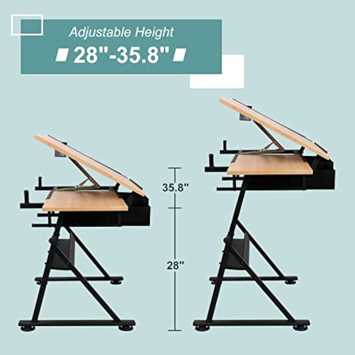 Mesa de Dibujo de Altura Ajust - Tables reseña y precio
