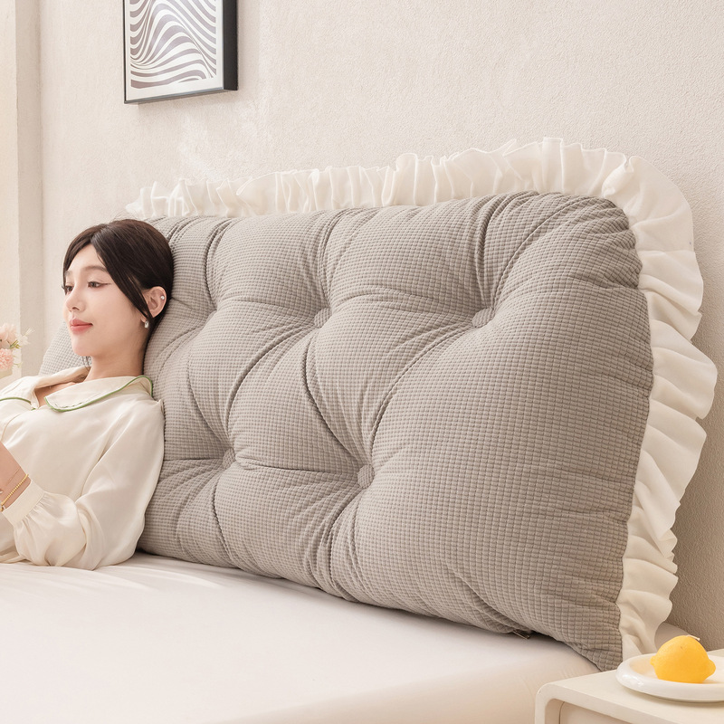 Cojín con volantes para cabece - Headboard Cushion Backrest Tatami reseña y precio