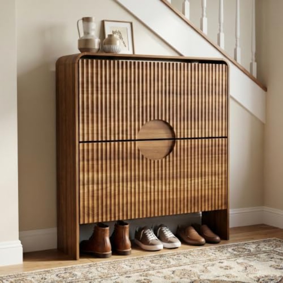 Zapatero estrecho para recibid - Shoe Rack Cabinet Narrow Entryway reseña y precio