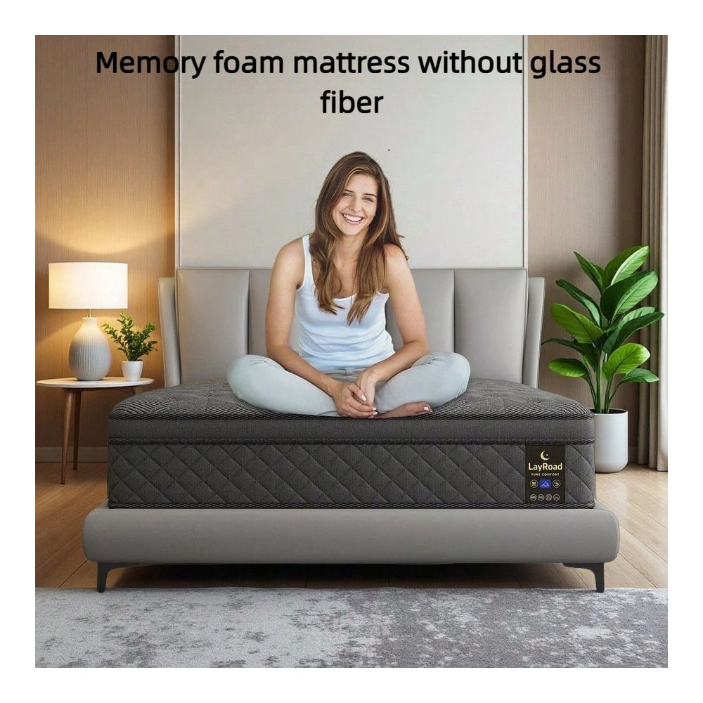 Muebles de dormitorio de 12 y  - Memory Foam Mattress In A Box Queen reseña y precio