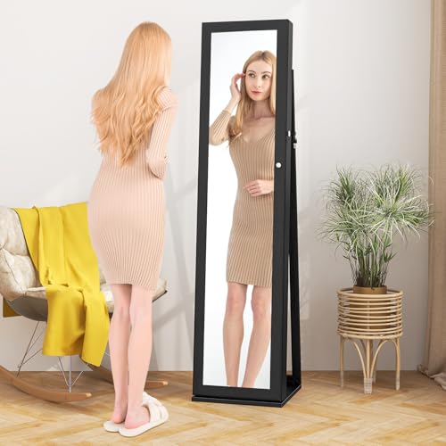 Armario para Joyas con Espejo  - Full Length Mirror Jewelry Armoire reseña y precio